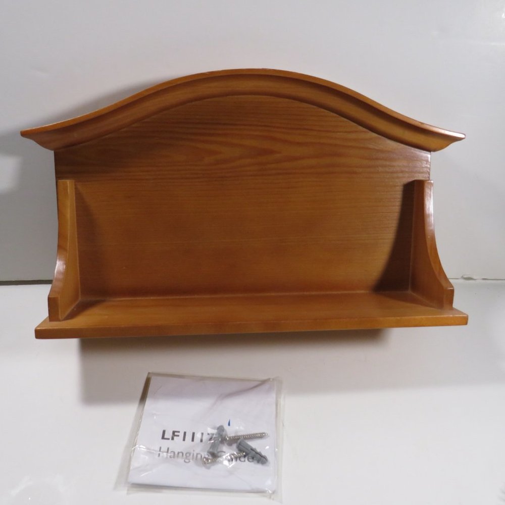 Decorative Wood Shelf Arch with Molding